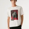 T-Shirt mit Aufdruck in Regular Fit
