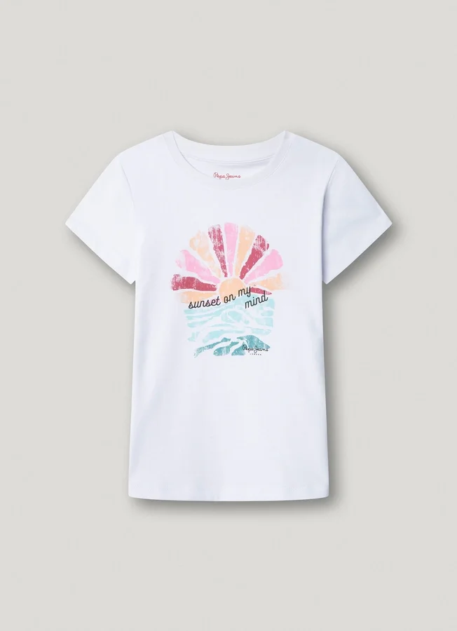 T-Shirt mit Aufdruck in Regular Fit T-Shirt mit Aufdruck in Regular Fit