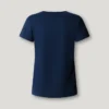 T-Shirt mit aufgedrucktem Blumenlogo