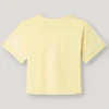 T-Shirt mit Blumenstickerei in lockerer Passform