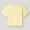 T-Shirt mit Blumenstickerei in lockerer Passform