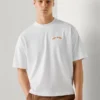 T-Shirt mit breiter Passform und Rückenaufdruck
