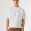 T-Shirt mit breiter Passform und Rückenaufdruck