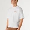 T-Shirt mit breiter Passform und Rückenaufdruck