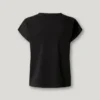 T-Shirt mit durchbrochenen Blumenverzierungen