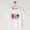 T-Shirt mit Fotodruck in lockerer Passform