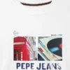 T-Shirt mit Fotodruck in lockerer Passform