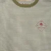 T-Shirt mit gerader Passform und Streifenmuster