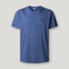 T-Shirt mit gerader Passform und Streifenmuster