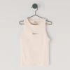 T-Shirt mit geripptem Logo-Print