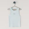 T-Shirt mit geripptem Logo-Print
