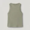 T-Shirt mit geripptem Logo-Print