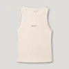 T-Shirt mit geripptem Logo-Print