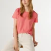T-Shirt mit gesticktem Logo T-Shirt mit gesticktem Logo