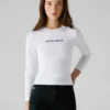 T-Shirt mit gesticktem Logo