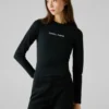 T-Shirt mit gesticktem Logo