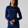 T-Shirt mit gesticktem Logo T-Shirt mit gesticktem Logo