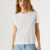 T-Shirt mit gesticktem Logo T-Shirt mit gesticktem Logo