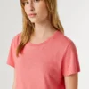 T-Shirt mit gesticktem Logo T-Shirt mit gesticktem Logo