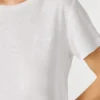T-Shirt mit gesticktem Logo T-Shirt mit gesticktem Logo