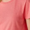 T-Shirt mit gesticktem Logo T-Shirt mit gesticktem Logo