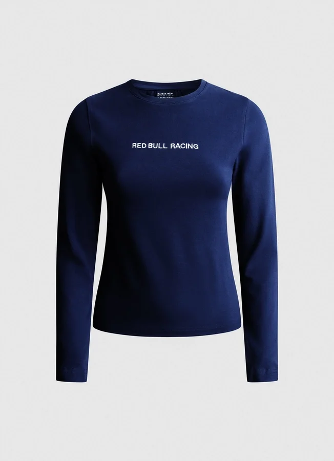 T-Shirt mit gesticktem Logo T-Shirt mit gesticktem Logo