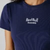 T-Shirt mit gesticktem Logo und Rippbündchen T-Shirt mit gesticktem Logo und Rippbündchen