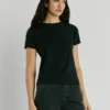 T-Shirt mit gesticktem W11-Logo T-Shirt mit gesticktem W11-Logo