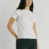 T-Shirt mit gesticktem W11-Logo T-Shirt mit gesticktem W11-Logo