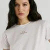 T-Shirt mit gesticktem W11-Logo T-Shirt mit gesticktem W11-Logo