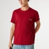 T-Shirt mit lockerer Passform und Brusttasche