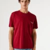 T-Shirt mit lockerer Passform und Brusttasche