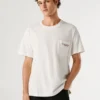 T-Shirt mit lockerer Passform und Brusttasche