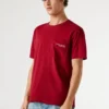 T-Shirt mit lockerer Passform und Brusttasche