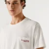 T-Shirt mit lockerer Passform und Brusttasche