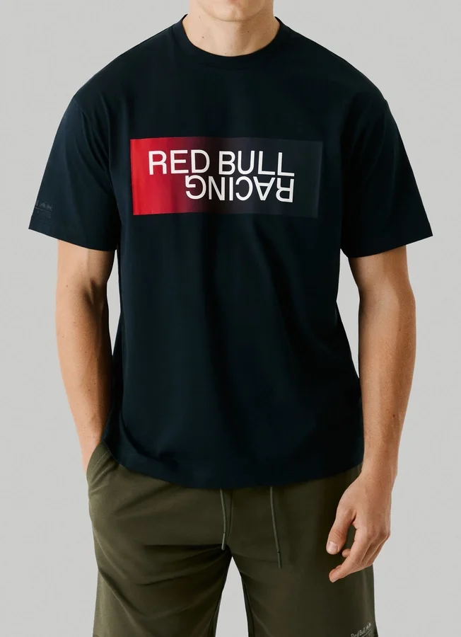 T-Shirt mit Logo im Farbverlauf T-Shirt mit Logo im Farbverlauf