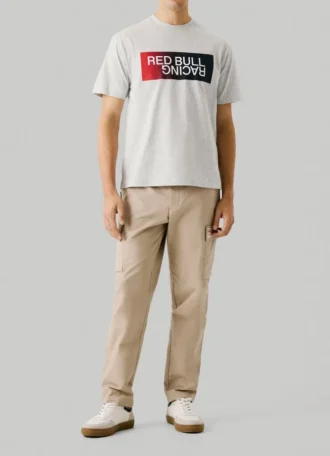 T-Shirt mit Logo im Farbverlauf