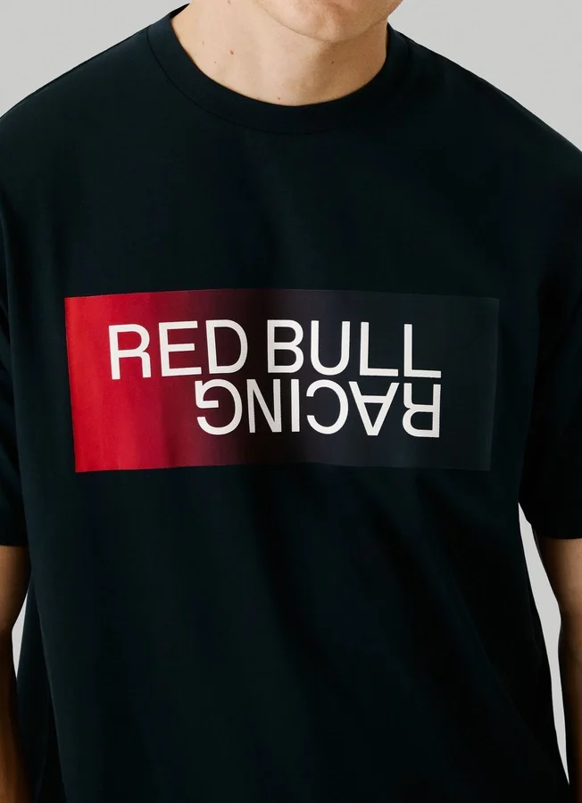 T-Shirt mit Logo im Farbverlauf T-Shirt mit Logo im Farbverlauf