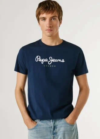 t shirt mit logo in regular fit 1 2 330x456 - T-Shirt mit Logo in Regular Fit