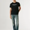 T-Shirt mit Logo in Regular Fit