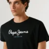 T-Shirt mit Logo in Regular Fit