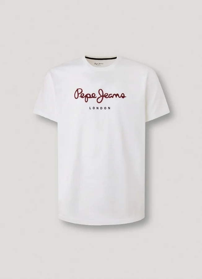 T-Shirt mit Logo in Regular Fit T-Shirt mit Logo in Regular Fit