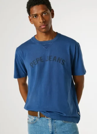 T-Shirt mit Logo-Print