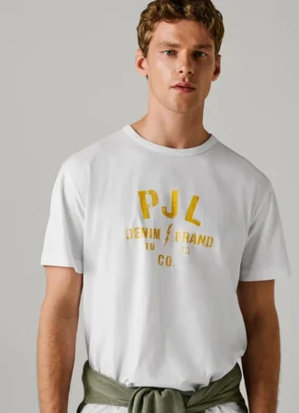 T-Shirt mit Logo-Print