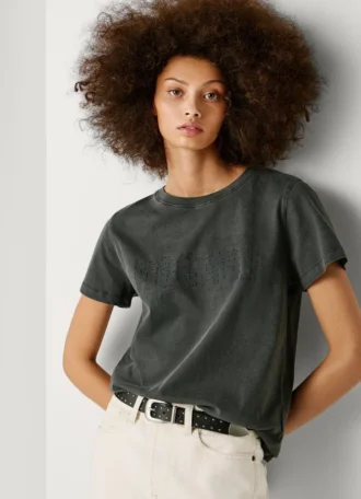 T-Shirt mit Logo-Print