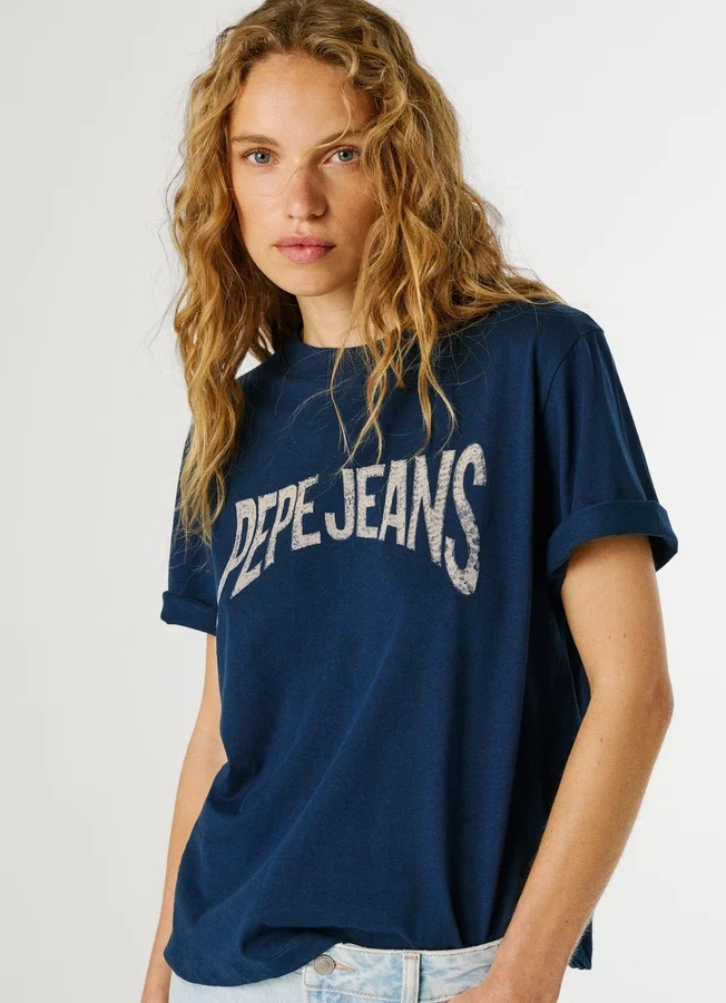 T-Shirt mit Logo-Print T-Shirt mit Logo-Print