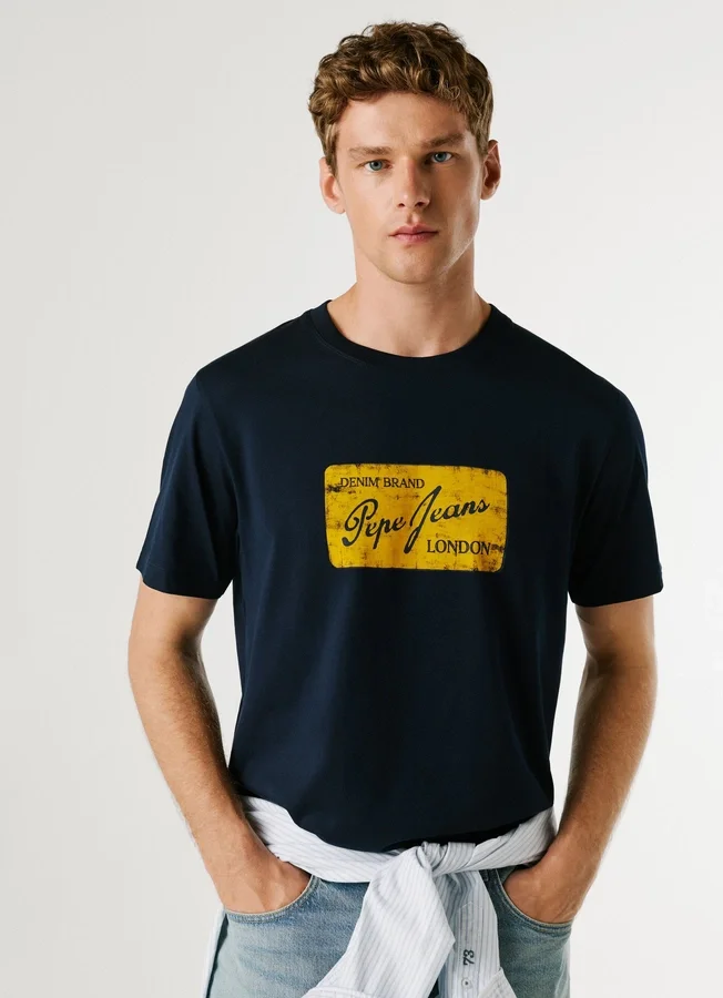 T-Shirt mit Logo-Print T-Shirt mit Logo-Print