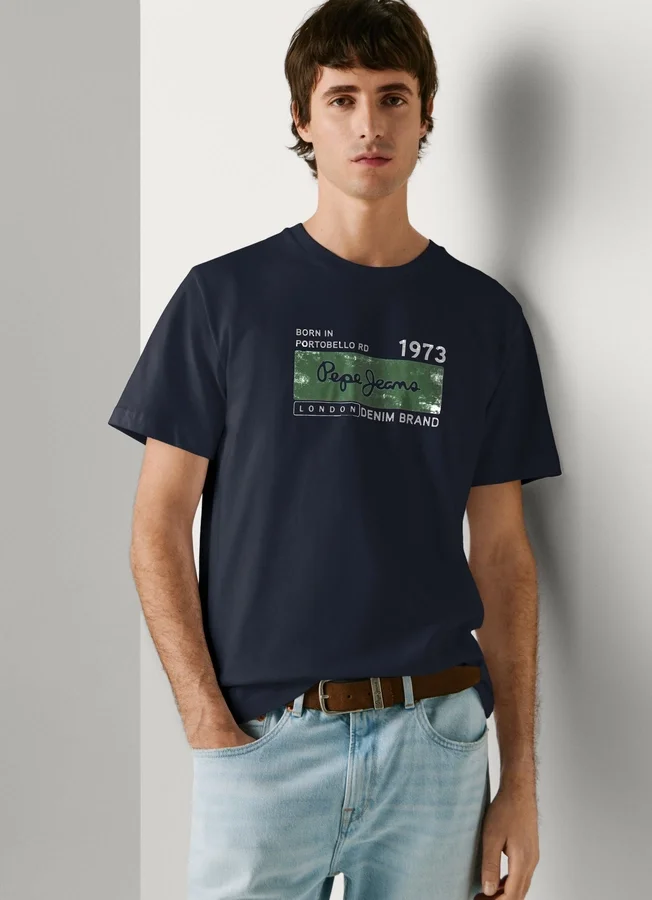 T-Shirt mit Logo-Print T-Shirt mit Logo-Print