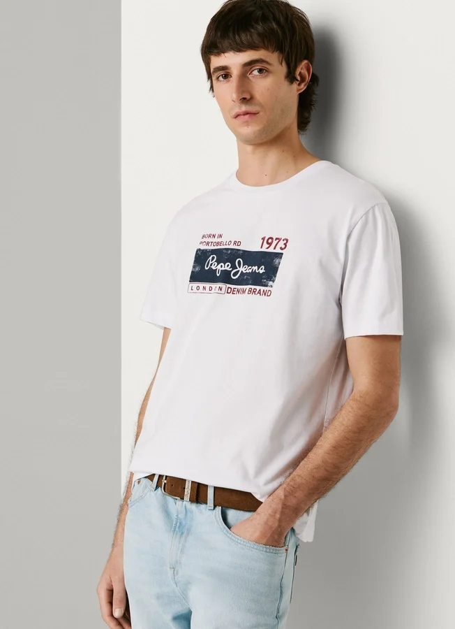 T-Shirt mit Logo-Print T-Shirt mit Logo-Print