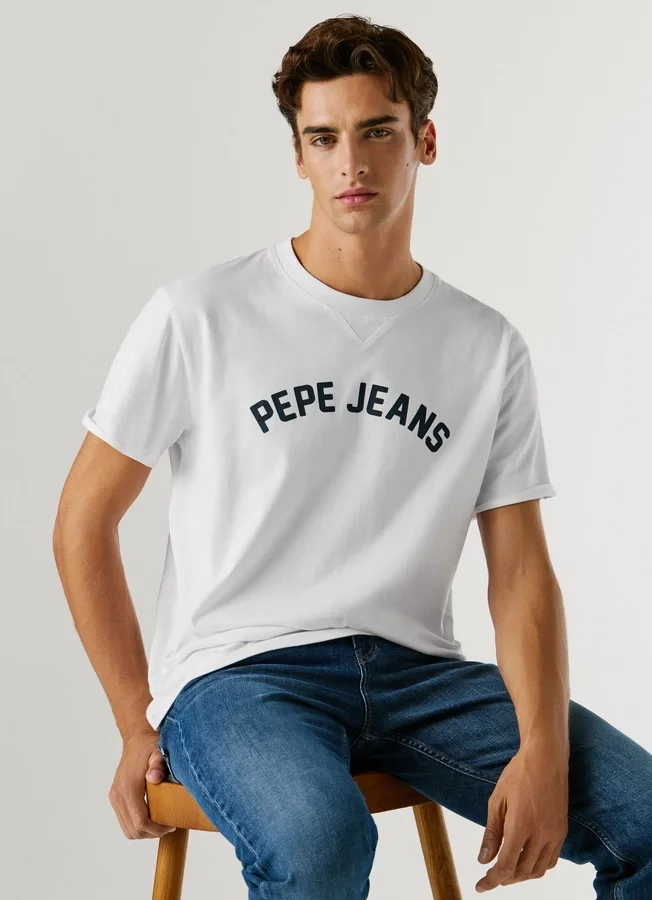 T-Shirt mit Logo-Print T-Shirt mit Logo-Print